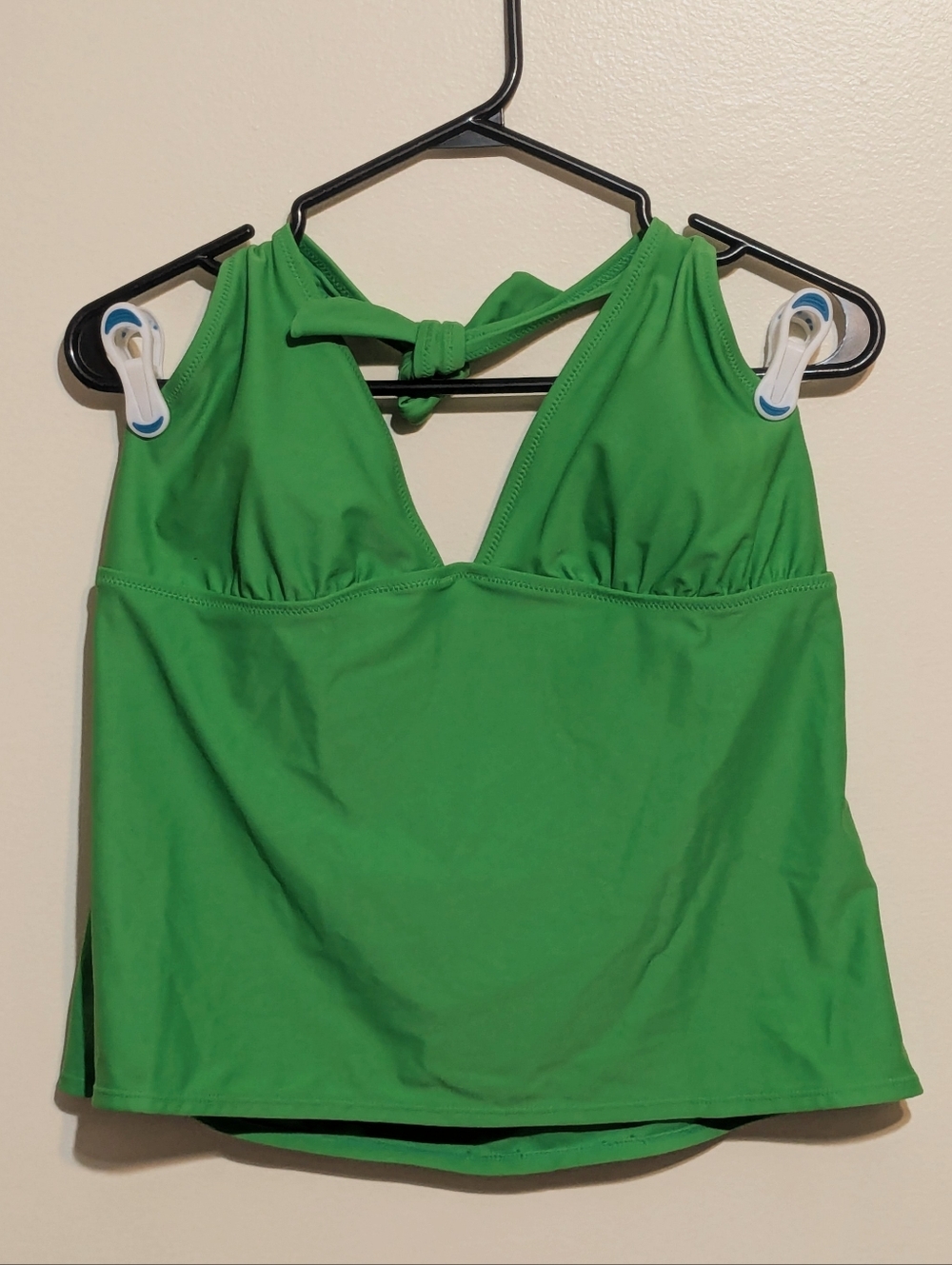 Green Swimsuit Halter Top